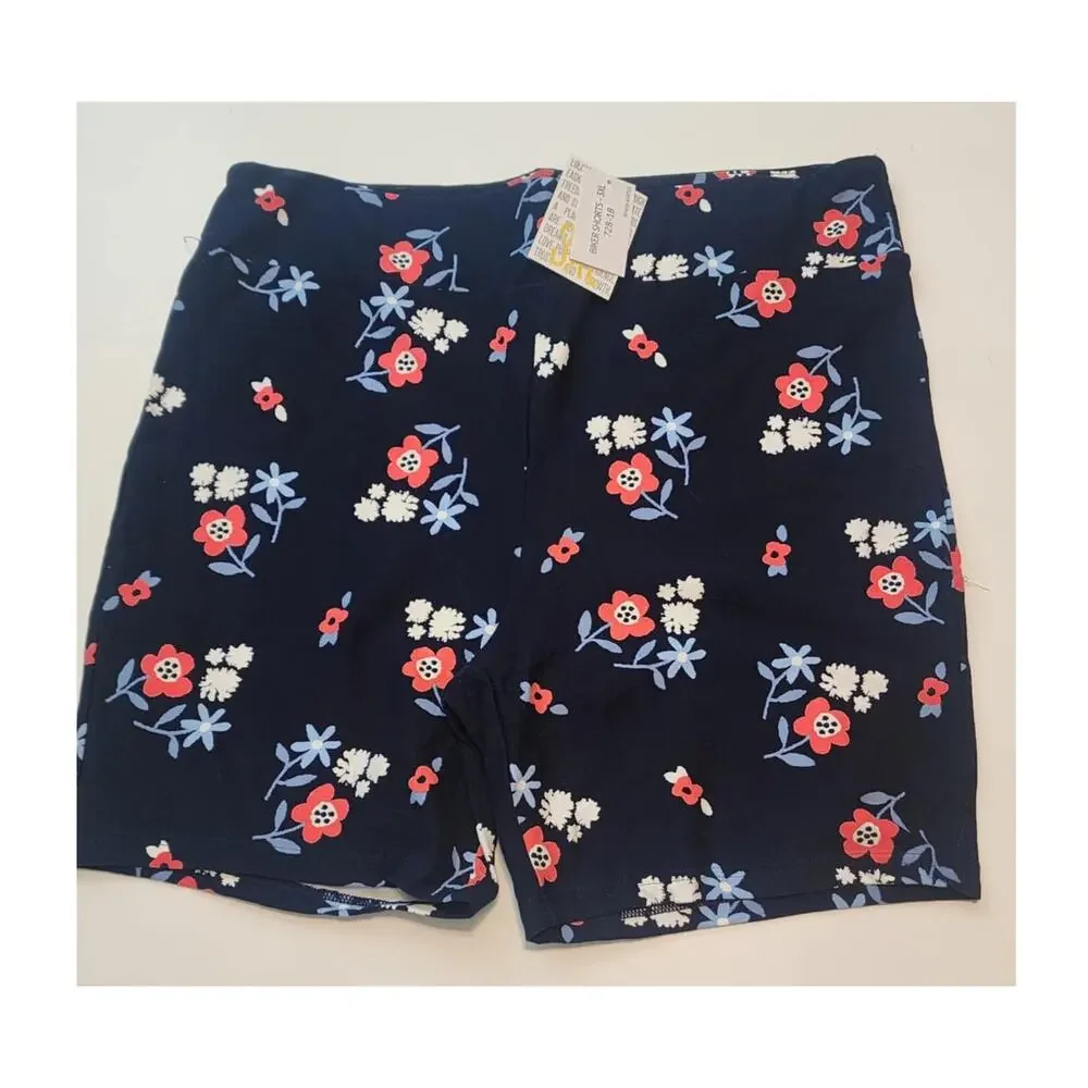 LulaRoe Biker Shorts, Floral, 3XL NWT